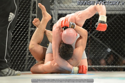 2012-04-21 Milano in the cage 2 - Mixed Martial Arts 0211 Leonardo Dauria-Vitor De Santana